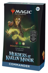 Deck Commander Assassinato na Mansão Karlov - Deadly Disguise - Magic: The Gathering - MoxLand